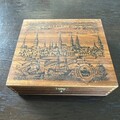 Holzkiste Hamburg Vintage 20x18