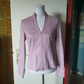 Jacke aus Wildleder in Altrosa, pink Schacket Hemd, Next Gr 42