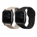 2x Sportarmband für Garmin Venu Sq Music Sq Fitnesstracker Smartwatch Sport