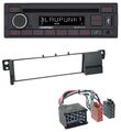 Blaupunkt MP3 USB CD Bluetooth AUX Autoradio für BMW 3er E46 (Rundpin, ab 1998)