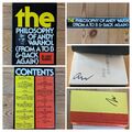 The Philosophy of Andy Warhol - Signed Book By Andy Warhol 1975 Autographed book