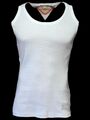 BURBERRY BRIT Herren Designer Tank Top Strand Sommer weiss Gr.M