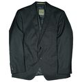 Benvenuto Herren Jacke Sakko Hose Blazer Anzug Business slim fit 24 XL Schwarz