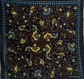 VERSACE : Petit Foulard Carré de Soie Bandana Scarf sciarpa silk seta 292-N