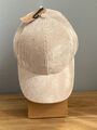 Basecap Baseball Kappe Mütze Rosa Beige Braun Grün Onesize Damen Cord