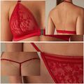 INTIMISSIMI sexy Dessou Set 80C NEU rot Spitze 