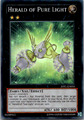 JOTL-EN058 Herald of Pure Light super seltene unbegrenzte Auflage VLP Yugioh Karte