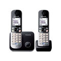 Panasonic KX-TG6812GB Schnurlostelefon DUO schwarz B-Ware Versandrückläufer