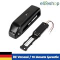 E-Bike Li-ion Batterie 36V/48V Hailong Downtube Akku mit Ladegerät