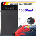 10000mAh Auto KFZ Starthilfe Jump Starter 12V Autobatterie Booster PKW Powerbank