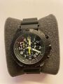 traser P96 Outdoor Pioneer Chronograph black, Kautschukband