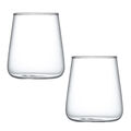  2 Pcs Zarte Milchbecher Klare Reise-Tee-Becher Espressotassen Großer Bauch