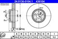 2x ATE Bremsscheibe 24.0136-0104.1 für BMW X5 E53