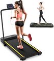 LABGREY klappbares Laufband, 2 in 1 Laufband unter Schreibtisch