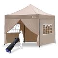 Pavillon Pop up Faltpavillon 3x3m Wasserdicht Gartenzelt Partyzelt UV Pavillion