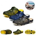 Herren Damen Pantoletten Badeschuh Sabots Sandalen Clogs Hausschuhe Slipper