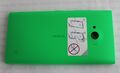 Original Akkudeckel Nokia Lumia 735 mit NFC und WLC QI Wireless charging grün 