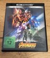 Marvel Avengers Infinity War 4K Ultra HD + Blu ray