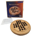 Solitaire Solitär Denkspiel Geduldsspiel Holzspiel Spiel Brettspiel Ø 22cm Holz