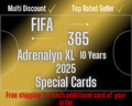 Panini FIFA 365 2025 Adrenalyn XL 10 Years - Special Cards - #316 - #414