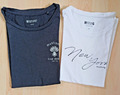 Mustang Damen T-Shirts 2 Stück weiß, dunkelgrau, Gr. XS, neuwertig!!