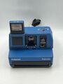 Polaroid Impulse 600 Sofortbild Kamera in BLAU Sammlerstück VINTAGE