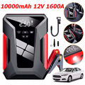 10000mAh Auto KFZ Kompressor Luftpumpe Booster Powerbank Starthilfe Jump Starter