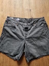 Levis Jeansshorts Schwarz Größe 46