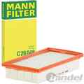 MANN-FILTER LUFTFILTER passend für HYUNDAI ACCENT SOLARIS KIA RIO STONIC | C 26