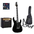 Ibanez GRG170DX-BKN + MG15GFX - E-Gitarren Anfänger Set