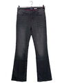 RAFFAELLO ROSSI Jeansschlaghose Damen Gr. DE 38 schwarz Casual-Look