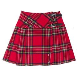 HM Schottischer Mini Damenrock Royal Stewart Tartan/Damen Minirock Kilt