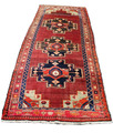 Handgeknüpft Perserteppich Rug Carpet - KURDI - 317X129cm - Nr.B3749