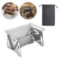 BBQ Grill Holzkohlegrill Outdoor Camping Klappgrill tragbar Picknickgrill 2024