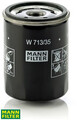 MANN-FILTER W713/35 Ölfilter Motorölfilter für Mitsubishi für Smart 