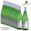 (5,08€/l) Riesling trocken 12 x 1 Ltr. Wein aus der Pfalz - WEINGUT WÖRNER