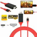 4K HD Adapter USB C Type-C Auf HDMI Kabel Konverter  für PC Laptop MacBook TV DE