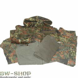 ORIGINAL BUNDESWEHR SET HOSE + JACKE + T-SHIRT + ROLLI ( + PARKA ) BW FLECKTARN++ KOMPLETT SET ++ ORIGINAL BW-WARE ++ ALLE GRÖßEN ++