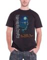 Iron Maiden T-Shirt Fear Of The Dark Tree Sprite Band Logo Herren Schwarz