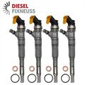 4x Einspritzdüse Injektor BOSCH BMW 0445110216 13537793836 13537794334