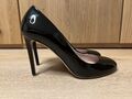 HUGO BOSS Damen Schuhe Pumps Schwarz Lack High Heels Stilettos Gr. 41