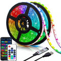 5V USB 5050 RGB LED TV-Hintergrundbeleuchtung Stripe Leiste Streifen Lichtband