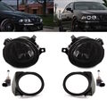 HB4 Nebelscheinwerfer Set Smoke Schwarz Set passt für BMW E46 E39 M Paket M3 M5