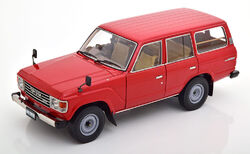 1:18 Kyosho Toyota country Cruiser 60 Station Wagon red