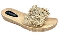 DAMEN-SANDALEN DIAMANT BLUME FLIP FLOPS NIEDRIGER KEIL SOMMER FREIZEIT DAMEN GRÖSSE