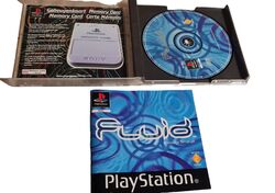 PS1 / Sony Playstation 1 Spiel - Fluid CD mit Anl.