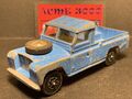 1972-74 Corgi Toys 416 GS15 LAND ROVER 109 WB Whizzwheels - blau - KEINE BOX - E