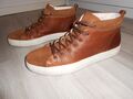 NP 179€ Gr.42/8 Blackstone  braun Herren Luxus Sneaker echt Leder