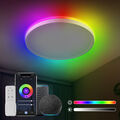 Deckenlampe LED Smart RGB Deckenleuchte Schlafzimmer Lampe Mit App Fernbedienung