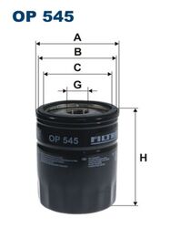 FILTRON Ölfilter OP 545 Anschraubfilter für AUTOBIANCHI LANCIA FIAT ALFA CITROËN